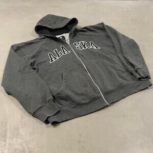 vintage Alaska zip up hoodie